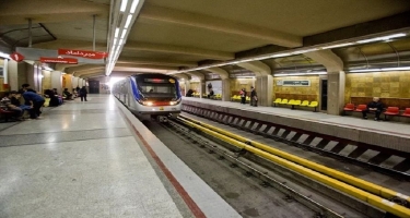 Tehran metrosunda iki qatar toqquşub