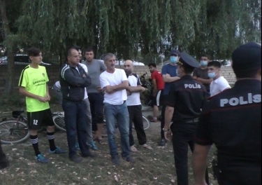 Qubada karantin rejimini pozub futbol oynayanlar cərimələndi (FOTO)