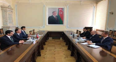 Baş prokuror Türkiyənin Baş Ombudsmanı ilə görüşüb